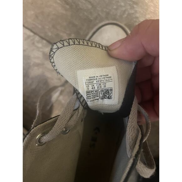 Converse Chuck Taylor All Star Platform High Top Black Gender Kids Size 5 - Picture 10 of 12